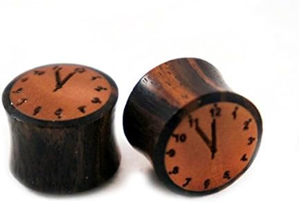 Bandaru Organics Sono Wood 5 Minutes to Midnight Clocks Plug