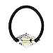 TOOGOO(R) Silver Plated Diamond Shape Elastic Band Hair Tie Ponytail Holder