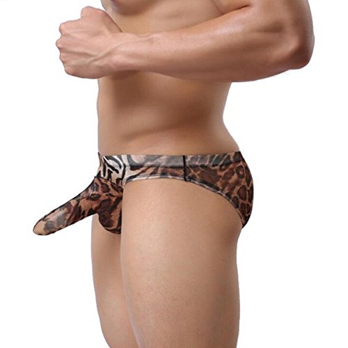 MJL Men s Underwear G-string Thong Elastic Smooth Bikini Briefs