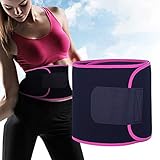 bC BimeTALliC CAble Waist Trimmer, Rose Red