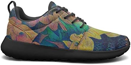 Flower floral sunflower butterfly welcome Running Shoes Women Breathable sscool Womens Running Shoes for Women Mesh Comfortable