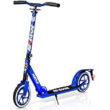 Scooter â€“ Scooter for Teenager â€“ Kick Scooter â€“ 2 Wheel Scooter with Adjustable T-Bar Handlebar â€“ Folding Adult Kick Scooter with Alloy Anti-Slip Deck â€“ Scooter with 8â€ Smooth Gliding Wheels by Hurtle