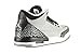 Air Jordan 3 Retro BG Big Kids Shoes Wolf Grey/Metallic Silver-Black-White 398614-004