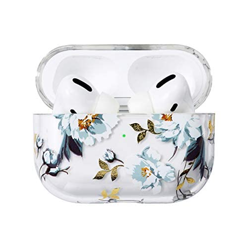 AKABEILA Case for AirPods 3 2021 Cover, Compatible with Apple AirPods 3rd Generation 2021 Case Cute Pattern Clear Hard PC AirPods Case Shockproof Front LED Visible Anti-Slip Protective