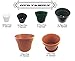 50 Plant Pots - 3 Inch Diameter - Perfect for Succulents - 100% Recycled Plastic - Made in USA - Strong, Reusable