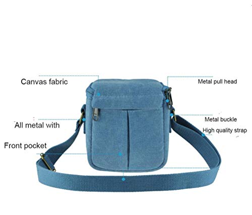 ZHUSHI. Spiegellose Kameratasche Lässige Fotografie Umhängetasche Kameratasche Für wasserdichte Leinwand Digitalkameras… – Bild 6