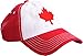Canada Maple Leaf Hat | Canadian Pride Embroidered Adult Twill Baseball Cap