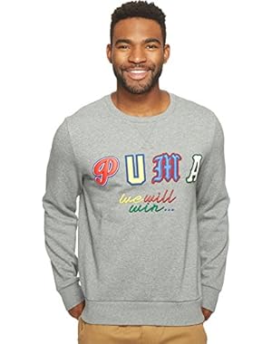 Mens PUMA X Dr Logo Crew Sweater