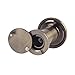 Door Viewer Peephole, 200-Degree Door Viewer with Heavy Duty Rotating Privacy Cover for 1-3/8