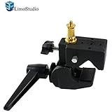 LimoStudio Super Clamp with Standard Stud for Photo Photography Studio, AGG1108