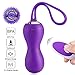 Fondlove Kegel Balls for Bladder Control, Doctor Recommended Women Kegel Exerciser, Wireless Remote Control Rechargeable Dual Kegel Exercise Weights for Tightening