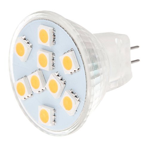 HERO-LED MR11-9T-WW MR11 GU4 LED Halogen Replacement Bulb, 12V AC/DC, 1.8W, 15-20W Equivalent, Warm White 3000K, 5-Pack(Not Dimmable) - Thumbnail 3