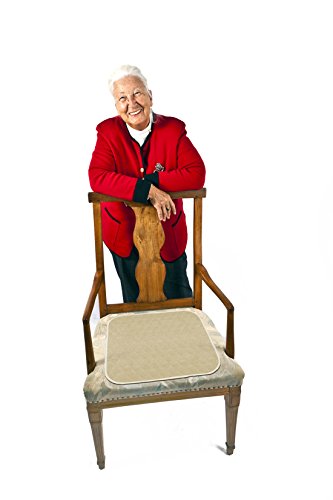 Americare Absorbent Washable Waterproof Seat Protector Pads 21"x22" -Almond