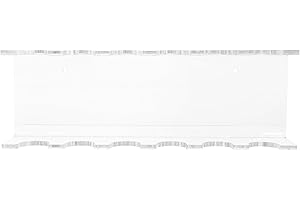 Levemolo Laboratory Pipette Holder 6 Slots Organic Glass Rack Space Saving Design Capacity Efficient