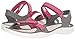Crocs Women's Swiftwater Webbing Sandal W Sport, paradise pink/smoke, 9 M US