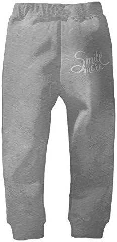 NLNLO Roman Atwood Smile More Youth Casual Fashion Jogger Sweatpants Ash 2 Toddler
