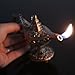 HJX 1 PCS Magic Lamp Shape Refillable Gas Jet Flame Butane Cigarette Torch & Cigar Lighter