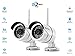 Vimtag B3 [2 Pack] White Outdoor Camera, Wi-Fi, Video Monitoring, Surveillance, Security Camera, Plug/play, Night Vision