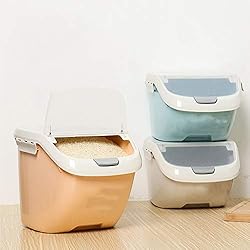 SONPP 15Kg Rice Storage Box Sealed Moisture-Proof
