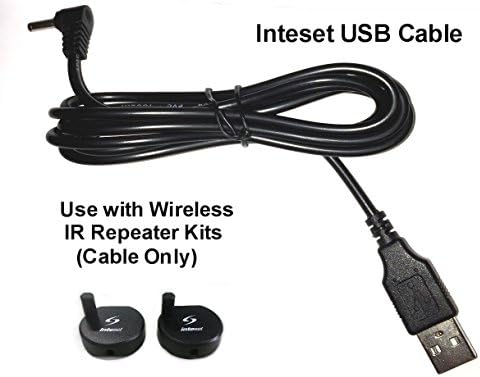 Inteset USB Cables for use with All Wireless IR Repeater/Receiver Kits-2 Cable Pack