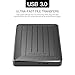 320GB External Hard Drive Portable - Maxone Upgrade Portable HDD USB 3.0 for PC, Laptop, Mac, Xbox one, PS4, Chromebook, Smart TV - Black