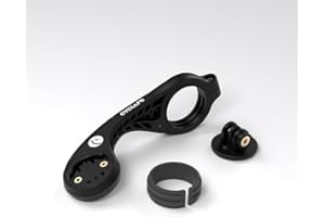 Out Front Mount Compatible with Garmin Edge Bike Computer, XOSS, iGPSPORT - Cycling Handlebar 1.25''/ 31.8mm (CYCLAMI)