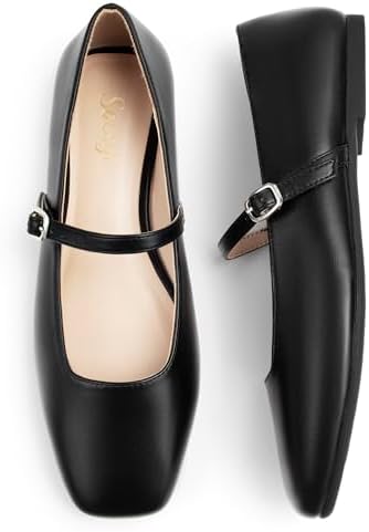 Amazon.com | AprCoco Women's Flats Mary Jane Ballet Flats for