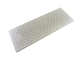 Taytools 107214 8 x 3 Inches 400/1000 Grit Diamond Sharpening Stone/Plate 5/16 Inches Thick Plated Steel Base