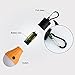 Camping Light 4 Pack Portable LED Tent Lantern Bulb 3 Modes Battery Powered Lamp with 12 AAA Batteries for Hiking Fishing Emergency and Outdoor Adventures