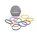 ZRAMO Colorful Color Choices Silicone Ribbon Microphone Ball Head Mesh Grill for for shure PG58 Beta58 SLX124 SM58 PGXD24 PG24/PG58 PYLE PDWM-2115 Wireless Microphones Replacement Universal Screen-1PC
