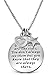 Friendship Jewelry Gifts for Women and Teens ''Good Friends Are Like Stars'' Inspirational Mantra Quote Necklace for Best Friends Forever, Besties, BFF