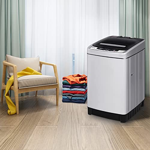 KUMIO 1.5CU.FT Automatic Portable Washing Machine, 11Lbs Compact