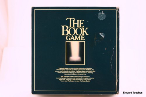 THE BOOK GAME~BIBLE TRIVIA BOARD GAME THE BOOK GAME~BIBLE TRIVIA BOARD GAME