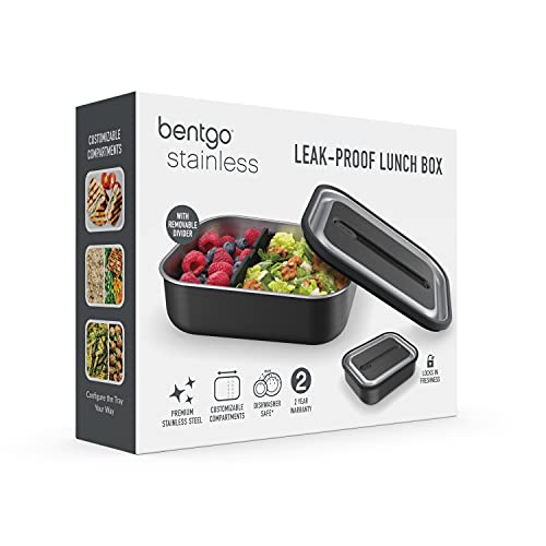 Bentgo® MicroSteel™ LeakProof Lunch Box MicrowaveSafe, OvenSafe
