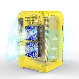 AG Nevera para automóvil - Mini Nevera 22L Dual-Core Mute Reefer ...