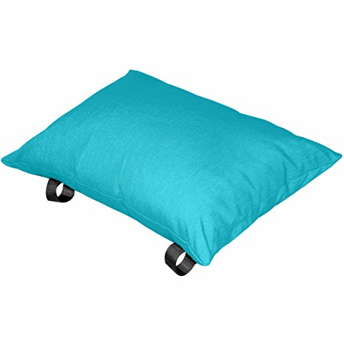 Vivere Polyester Hammock Pillow, True Turquoise