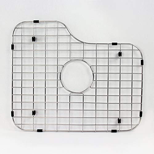 Transolid TSGM25221 Meridian Bottom Sink Grid, 19.48-in L x 16.5-in W x 1-in H, Stainless Steel