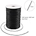 Foraineam 200 Yards 1mm Waxed Cotton Cord Thread Bracelet Necklace String for Jewelry Making Beading Crafting