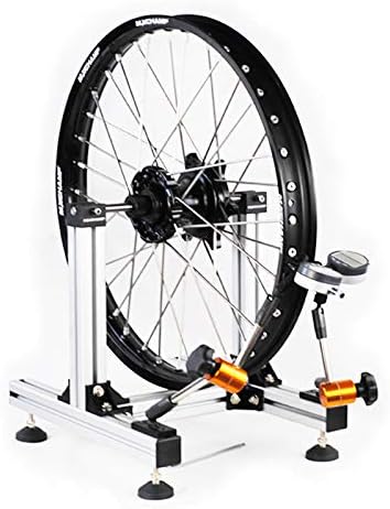 MXCHAMP Tire Wheel Balancer Rim Truing Stand