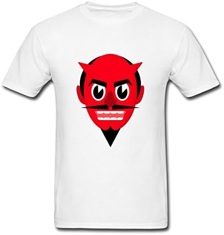 HUENS Don Diablo Mens Cotton Graphic T-Shirt White Size XXL