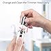 SUPRENT Facial Hair Removal for Women, Facial Hair Remover for Cheek, Lips, Chin and Neck, IPX7 Waterproof, Battery Powered