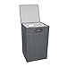 JJ Cole Heather Laundry Hamper, Slate