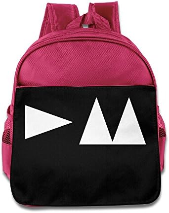 Depeche Mode Band Logo Toddler School Backpack Pink