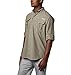 Columbia Men's Bahama II Long Sleeve Shirt, Fossil, 3XL