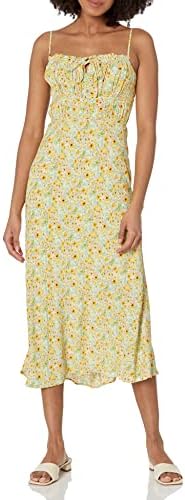 amanda uprichard adelene midi dress NWOT Amanda Uprichard Adelene Smocked A-Line Midi