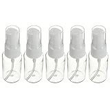 Dealzip Inc® Brush Cleaner Spray Bottle Dye Hand Sanitizer Travel Blue Small Glass Body Tan Blue Glass Pump 1OZ Xsmall