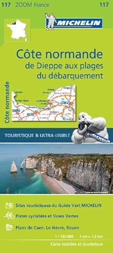 Download Côte normande, de Dieppe aux plages du débarquement : 1/150 000 PDF