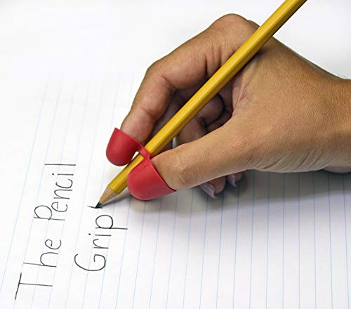 The Pencil Grip Writing CLAW for Pencils and Utensils, Medium Size, 6 Count Blue/Red (TPG-21206) (DESY-01-053)