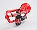 pBone PTRUMPET1R Plastic Trumpet, Red