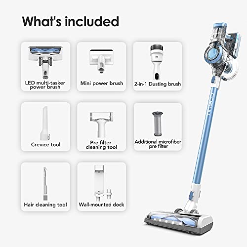 Tineco A11 Hero Cordless Lightweight Stick Vacuum Cleaner, 450W Motor